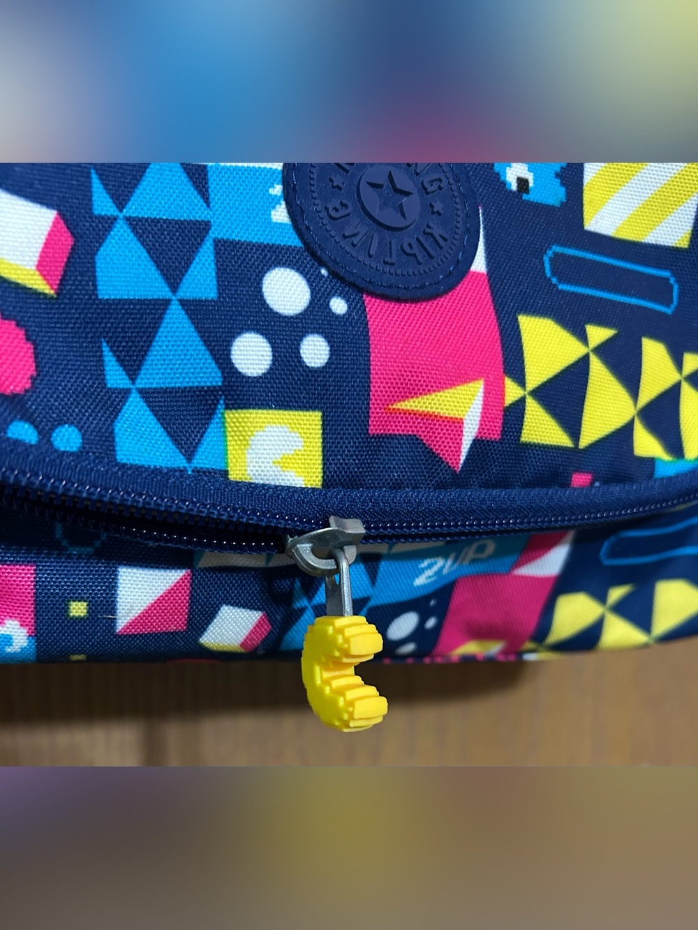 Kipling Kichirou Pac Man Lunch Bag - Picture 8 of 13